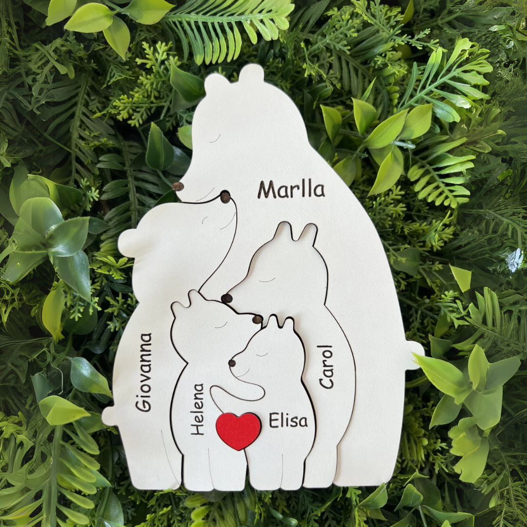 Dia das Mães Família Urso 🐻❄️❤️ - Seu Presente Personalizado