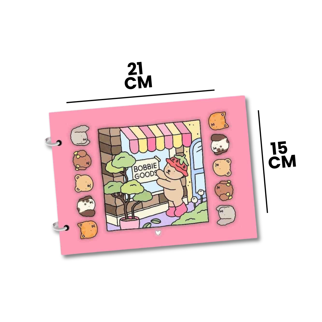Bobbie Goods - Livro de Colorir 50 Páginas