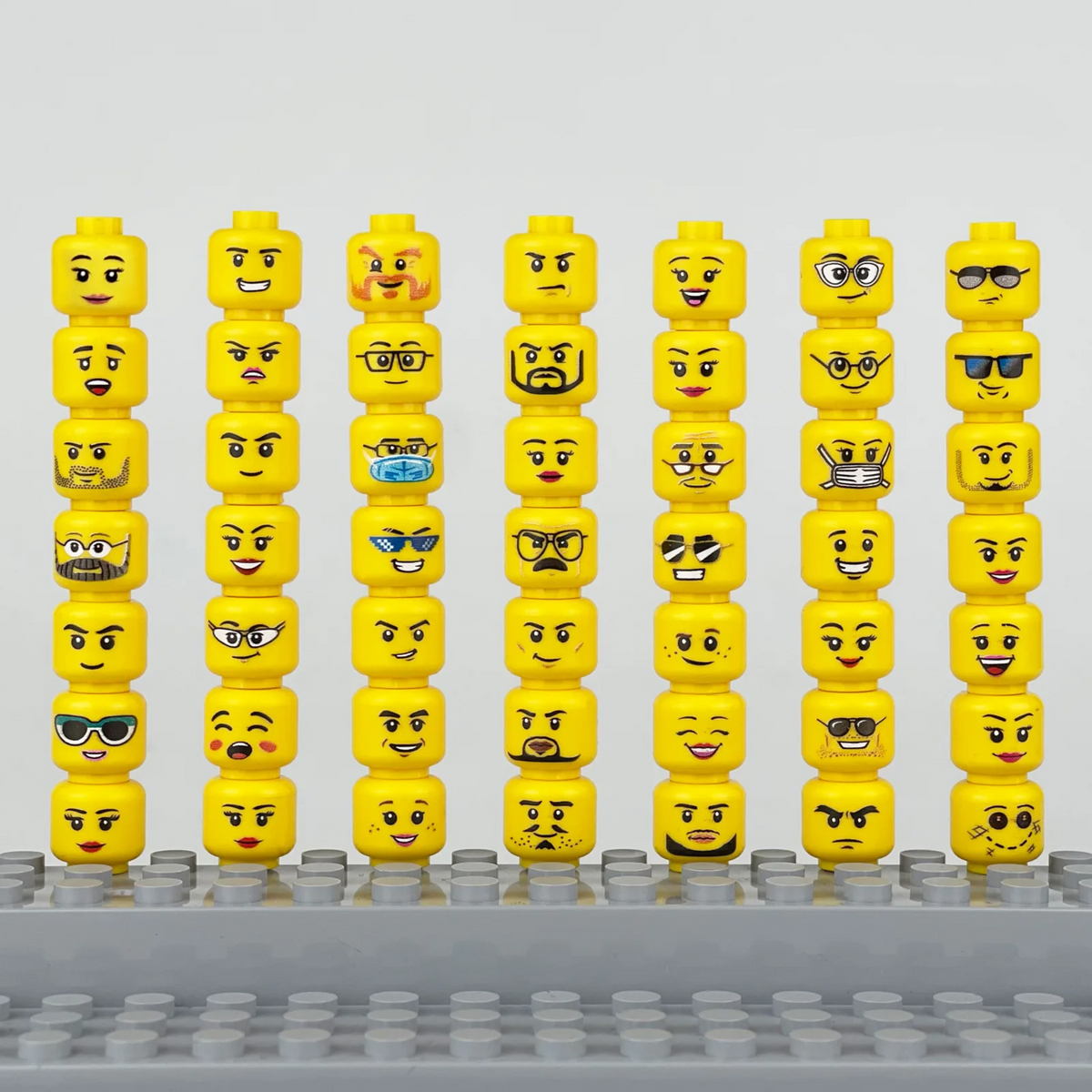Cabeças para Minifigures - Crie Mundos Cheios de Histórias!
