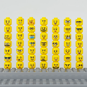 Cabeças para Minifigures - Crie Mundos Cheios de Histórias!