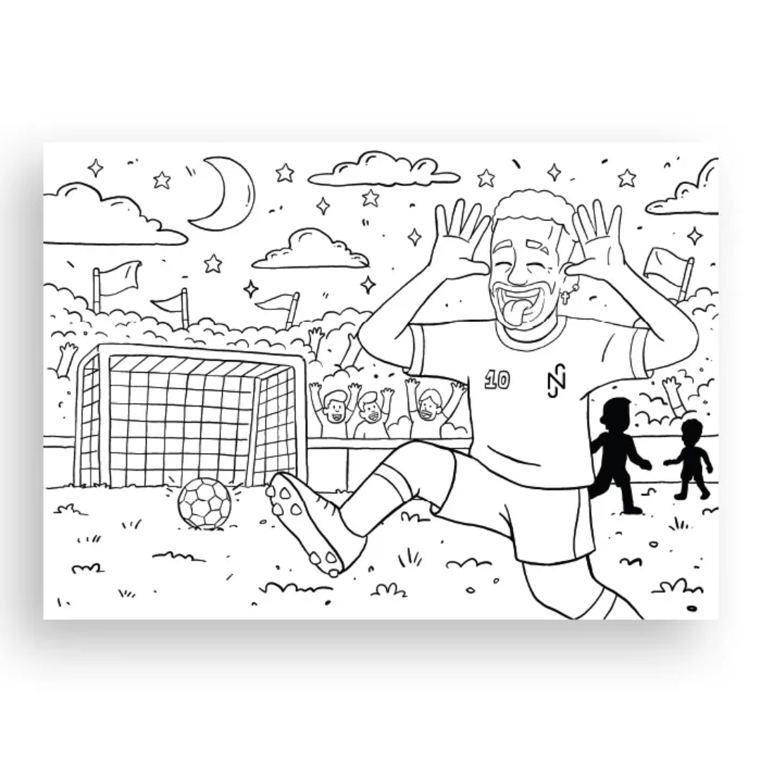 Ney Goods – Livro Oficial de Colorir do Ney
