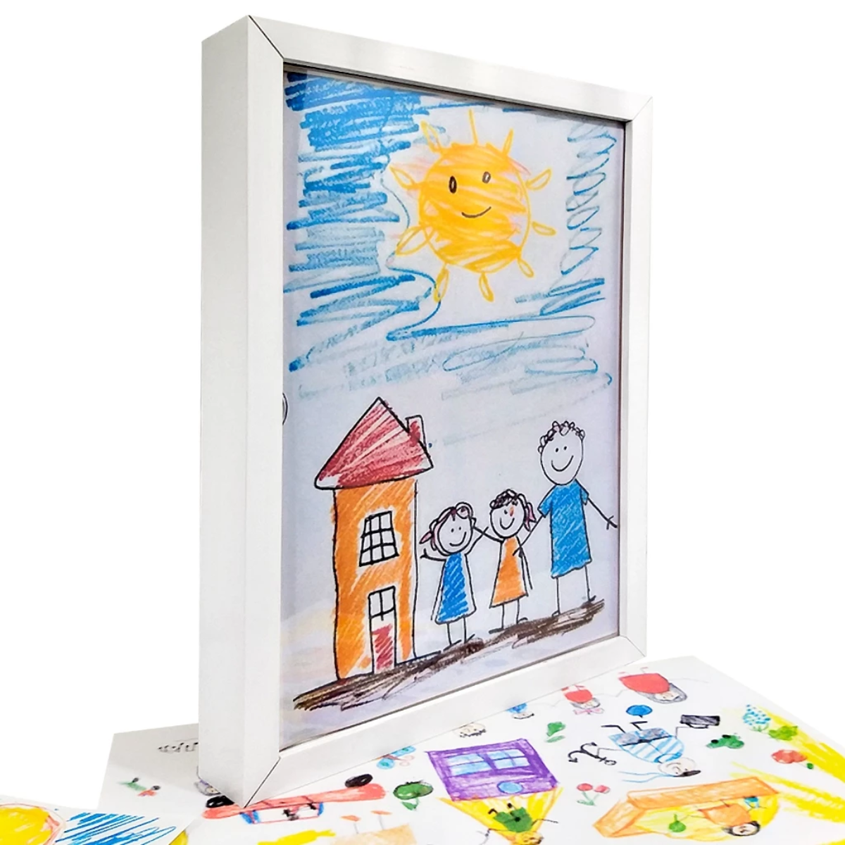 Quadro Porta-Desenhos – Guarde com Carinho as Obras dos Pequenos!