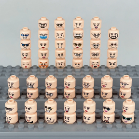 Cabeças para Minifigures - Crie Mundos Cheios de Histórias!