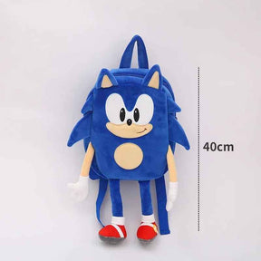 Mochila Infantil de Pelúcia Super Sonic
