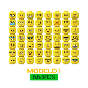 Cabeças para Minifigures - Crie Mundos Cheios de Histórias!
