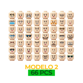 Cabeças para Minifigures - Crie Mundos Cheios de Histórias!