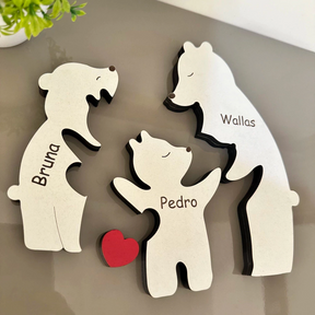 Dia das Mães Família Urso 🐻‍❄️❤️ - Seu Presente Personalizado