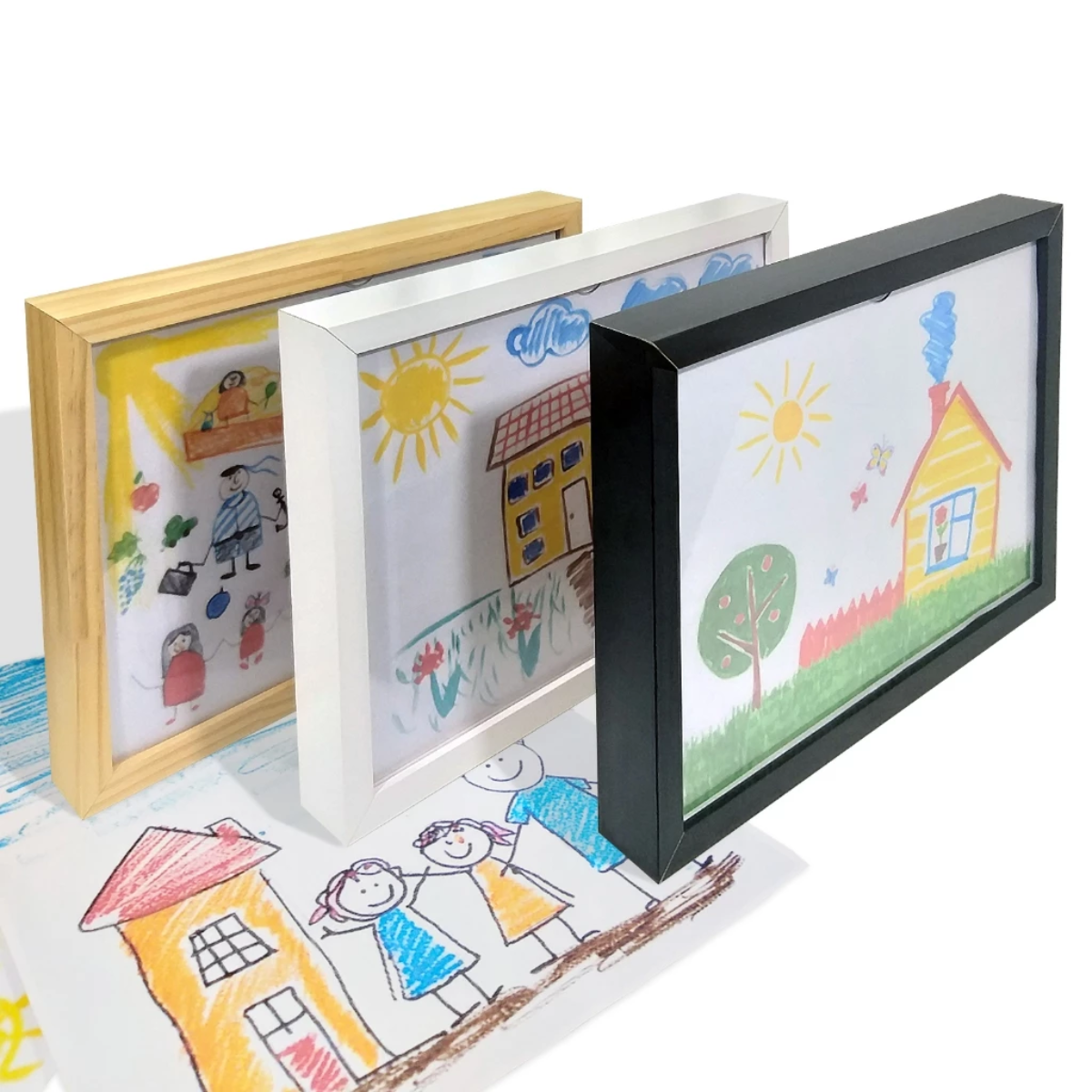 Quadro Porta-Desenhos – Guarde com Carinho as Obras dos Pequenos!