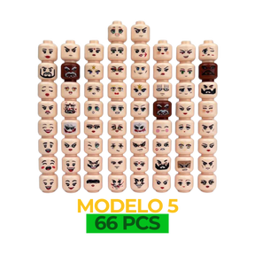 Cabeças para Minifigures - Crie Mundos Cheios de Histórias!