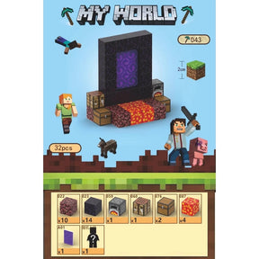 Mega Blocos Magnéticos Minecraft – Monte, Crie e Se Divirta!