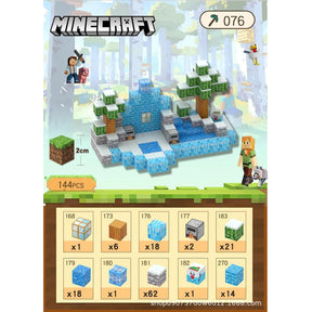 Mega Blocos Magnéticos Minecraft – Monte, Crie e Se Divirta!