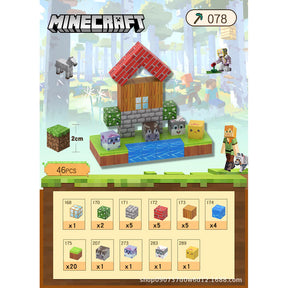 Mega Blocos Magnéticos Minecraft – Monte, Crie e Se Divirta!