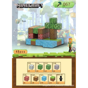 Mega Blocos Magnéticos Minecraft – Monte, Crie e Se Divirta!