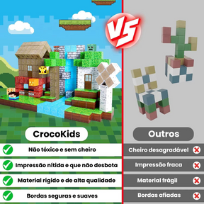 Mega Blocos Magnéticos Minecraft – Monte, Crie e Se Divirta!