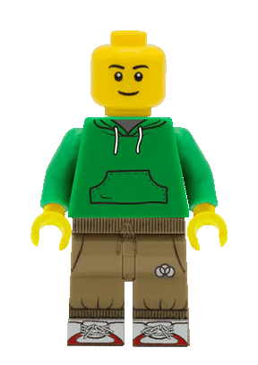 Crie Seu Próprio Minifigure – Peças Personalizáveis 16/40/72/128 Peças
