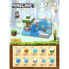 Mega Blocos Magnéticos Minecraft – Monte, Crie e Se Divirta!