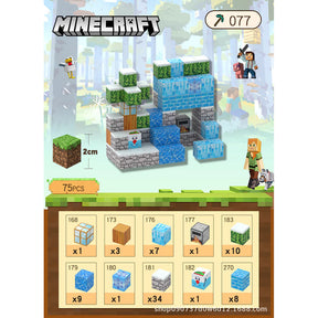 Mega Blocos Magnéticos Minecraft – Monte, Crie e Se Divirta!