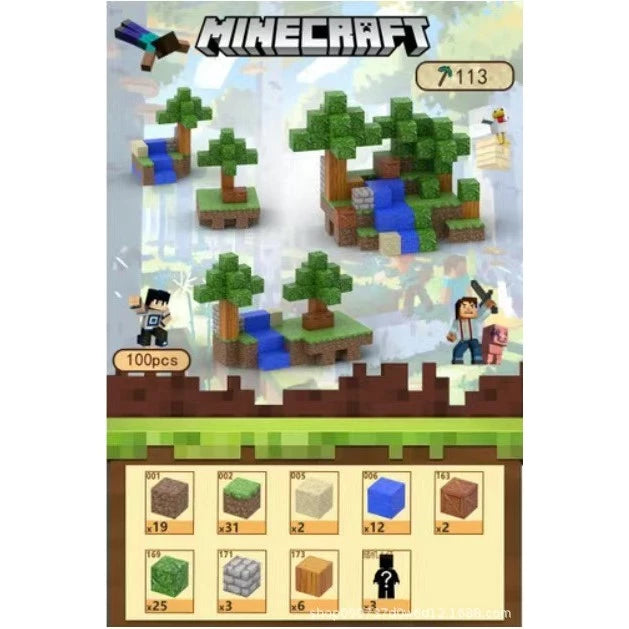 Mega Blocos Magnéticos Minecraft – Monte, Crie e Se Divirta!