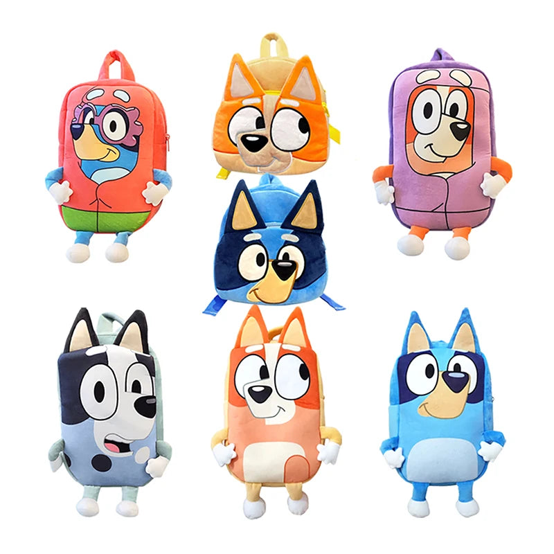 Mochila de Pelúcia Bluey Infantil