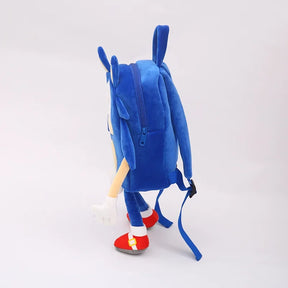 Mochila Infantil de Pelúcia Super Sonic