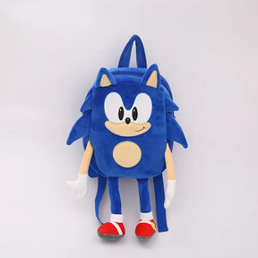 Mochila Infantil de Pelúcia Super Sonic