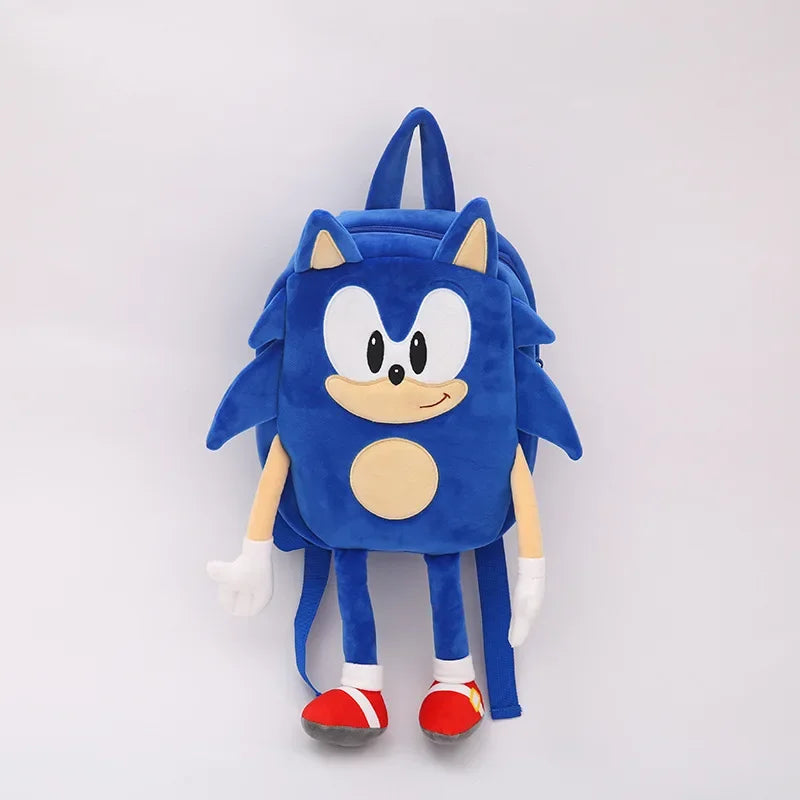 Mochila Infantil de Pelúcia Super Sonic