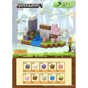 Mega Blocos Magnéticos Minecraft – Monte, Crie e Se Divirta!