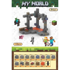 Mega Blocos Magnéticos Minecraft – Monte, Crie e Se Divirta!