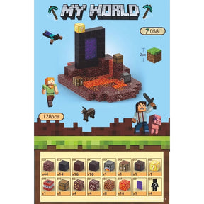 Mega Blocos Magnéticos Minecraft – Monte, Crie e Se Divirta!