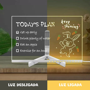 Quadro Mágico para Desenhar com Luz LED Infantil