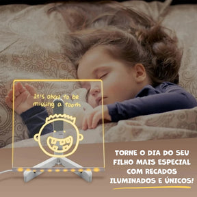 Quadro Mágico para Desenhar com Luz LED Infantil
